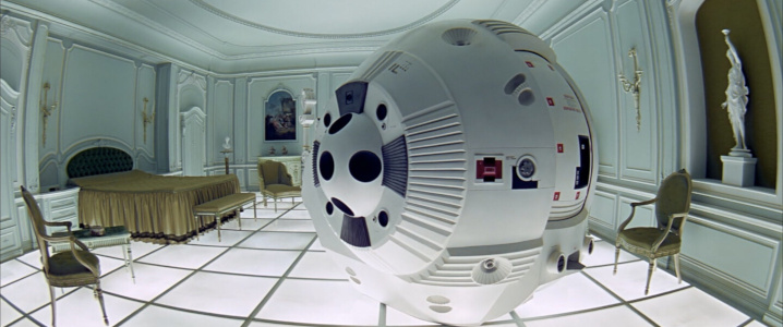 Nothing humans love more than classical art and floor-inset lighting, right?