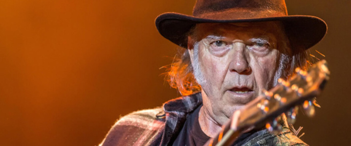 Well I hope Neil Young will remember... where we can stream his music because we're a bit confused about that