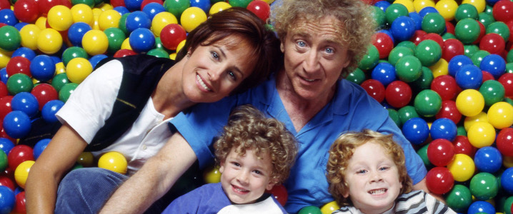 The ball pit signals to us, the audience, that we are in for a good time